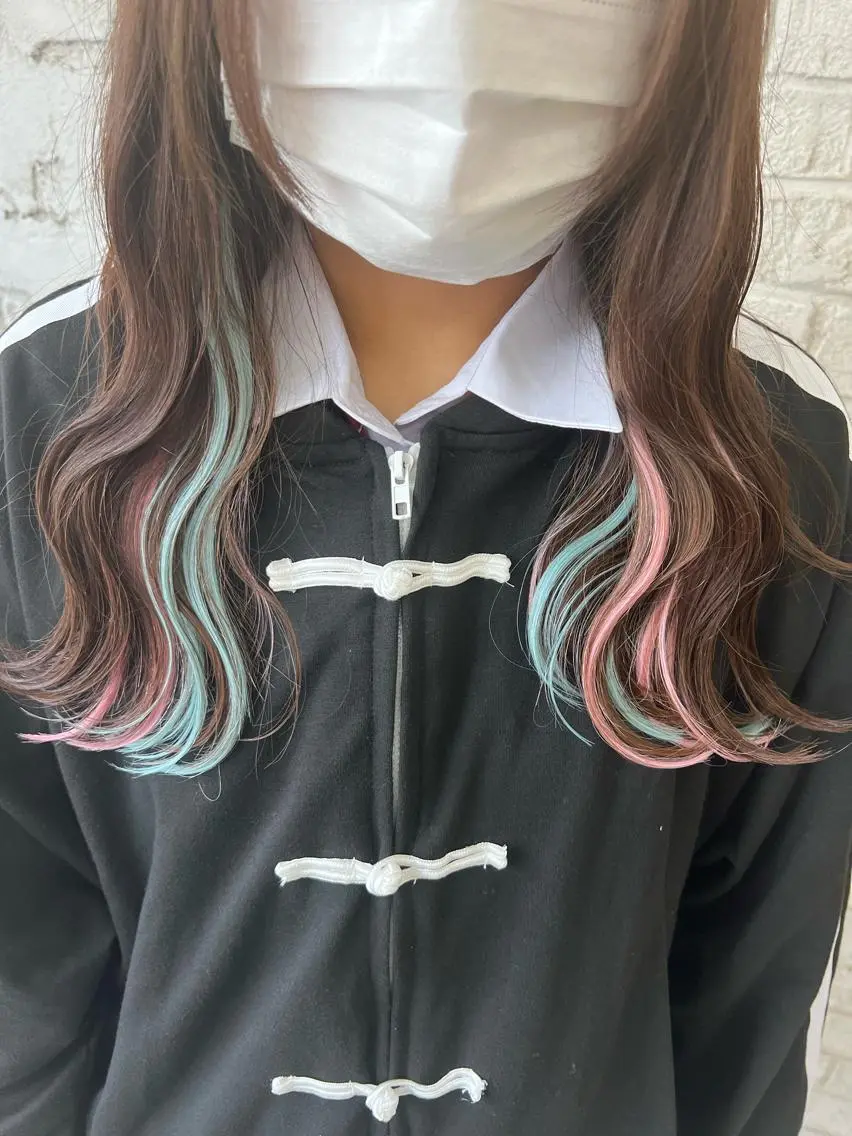ロング エクステ エクステ＆艶カラー 🎀YURINA🎀のヘアスタイル