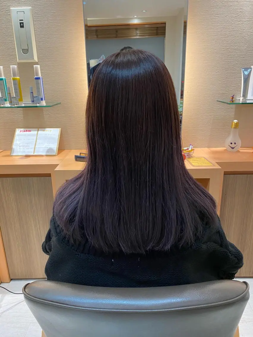 ロング 🟢NEGi🟣 🫧髪質改善のヘアスタイル
