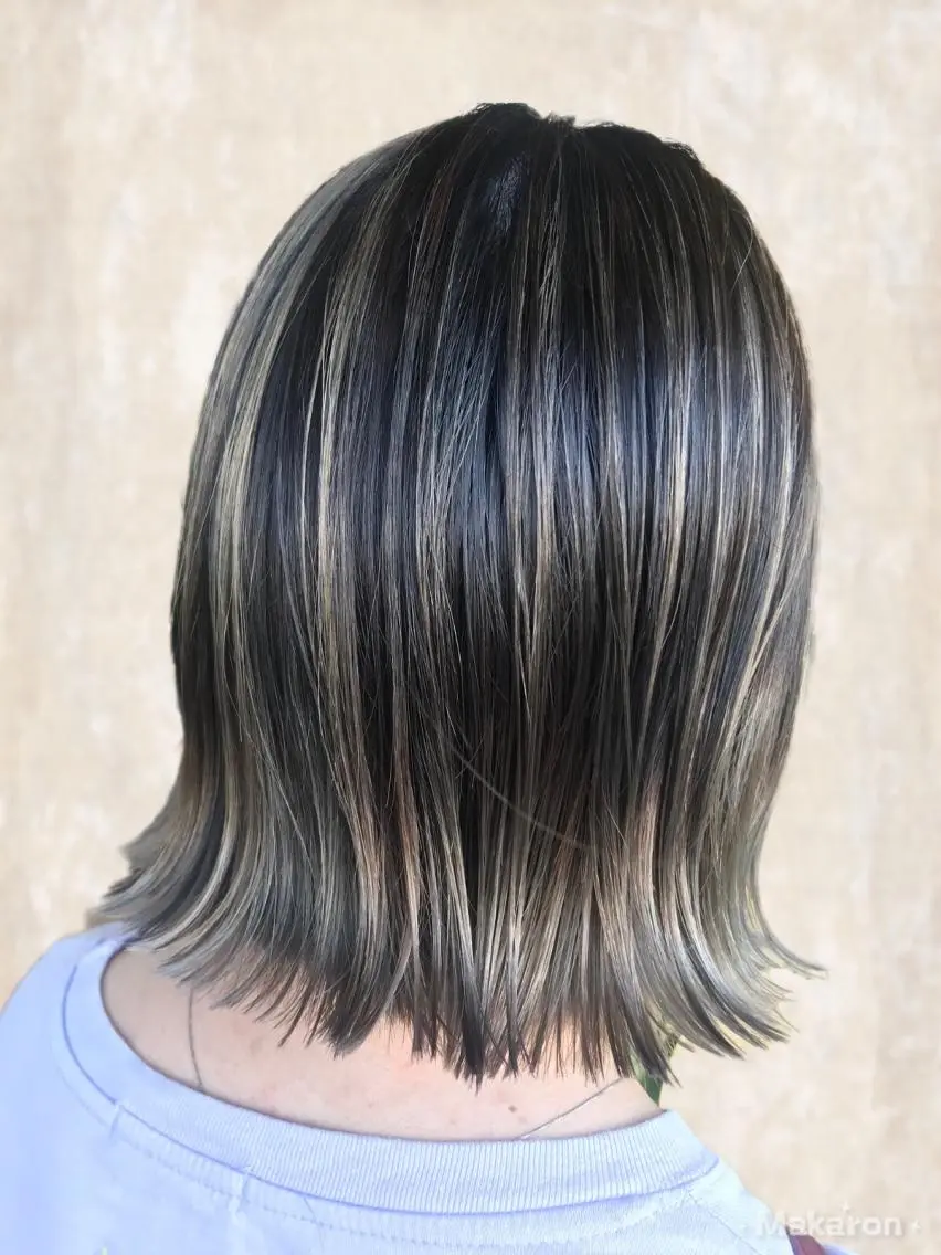 ショート カラー バレイヤージュ ブリーチ ケアブリーチ デザインカラー グラデーションカラー ヘアカラー トリートメント hair works raptureのヘアスタイル