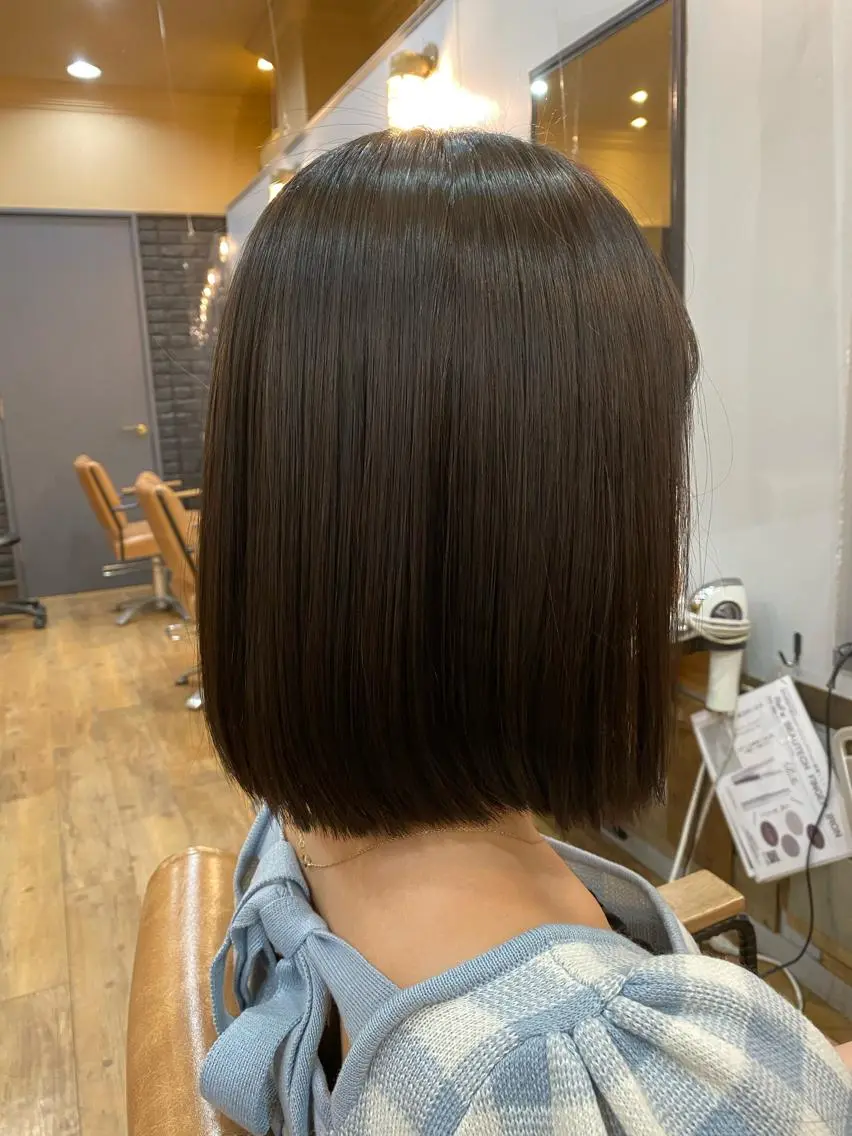 ショート パーマ 縮毛矯正 カット 縮毛矯正 トリートメント 特殊カラー特化 ✂️SHIAN フジのヘアスタイル