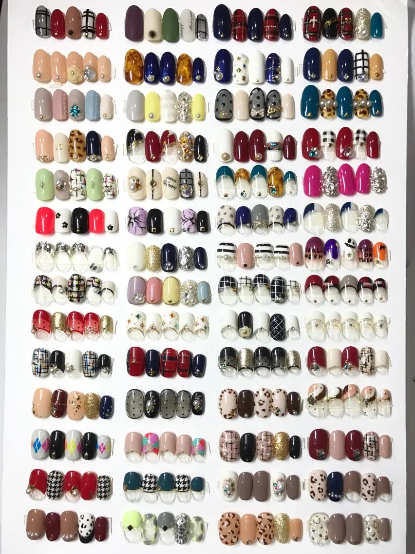 ネイル 渋谷/チップ長さ出し 👑アプレgel-xのネイルデザイン