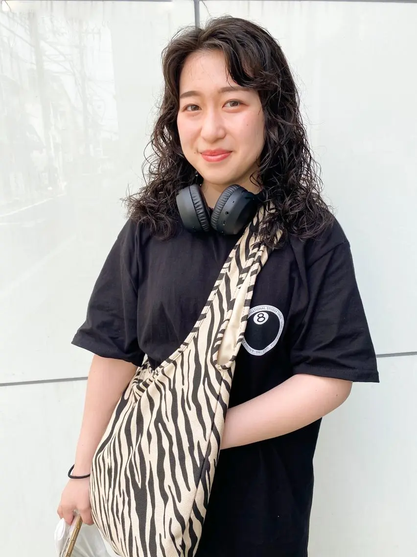 ロング カラー パーマ ヘアアレンジ メンズ キッズ メンズパーマ トリートメント デジタルパーマ パーマスタイル🔅 sayacaのヘアスタイル