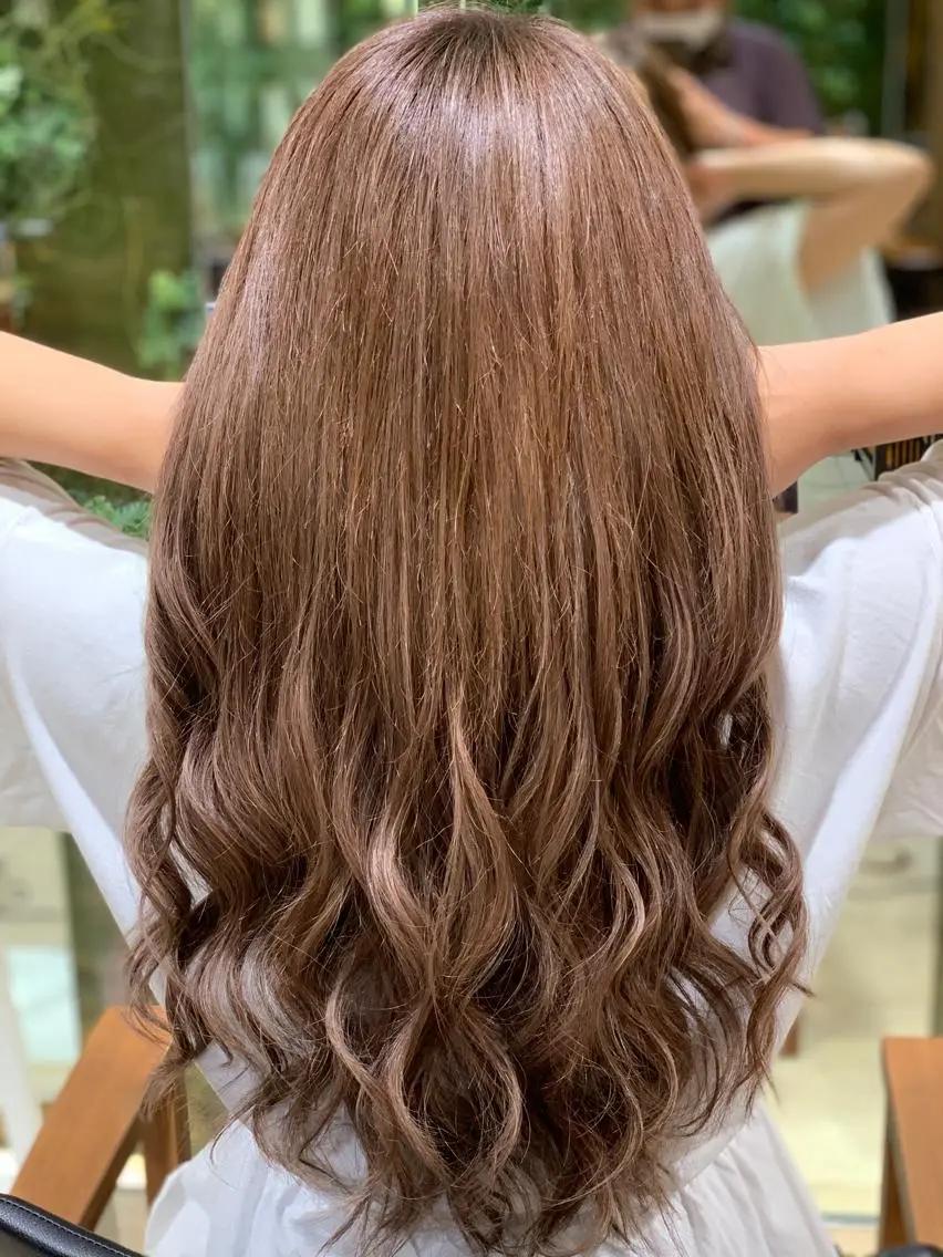 ロング シールエクステ エクステ ロング カット エクステ ❤️MASAKO❤️ 🌸🩷エクステ🩷のヘアスタイル