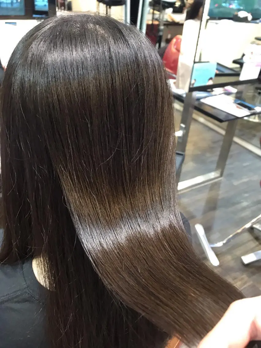 ロング 縮毛矯正/ 髪質改善 /ショート 圍 崇行のヘアスタイル