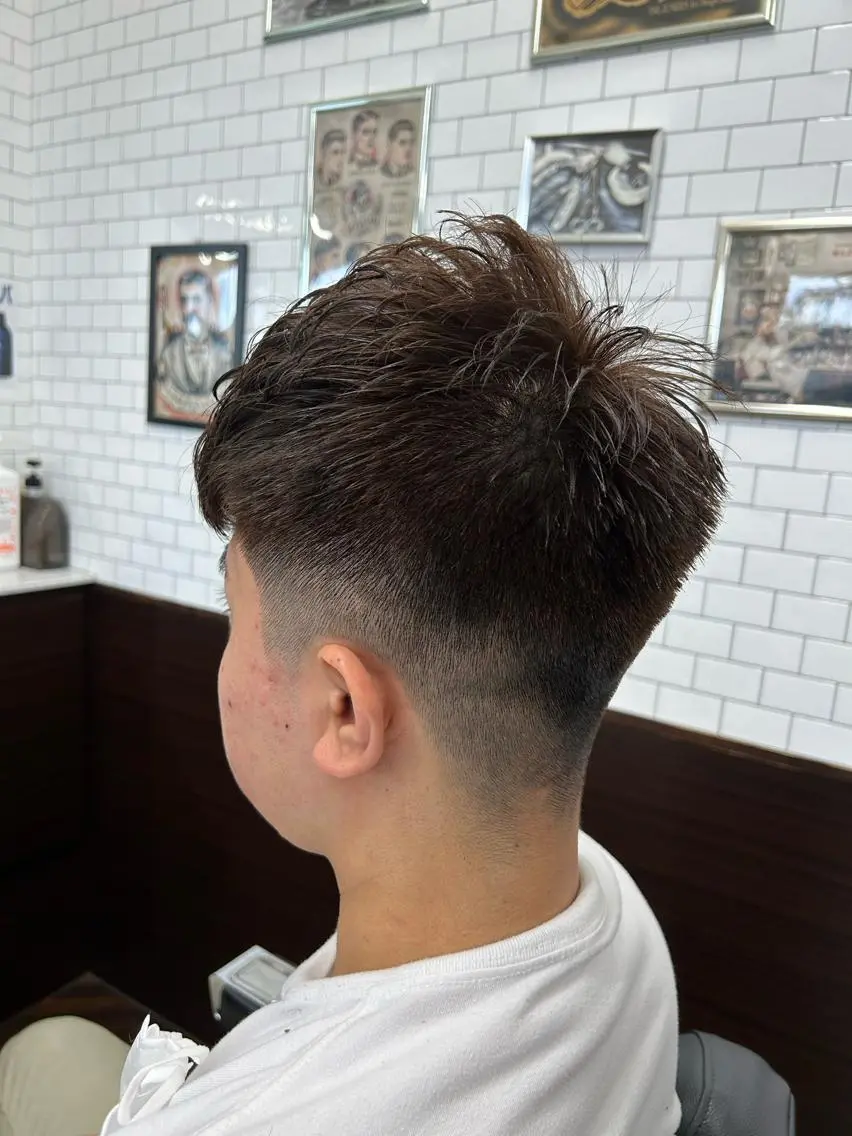 ショート メンズ モデル募集中‼️ 安座間💈のヘアスタイル