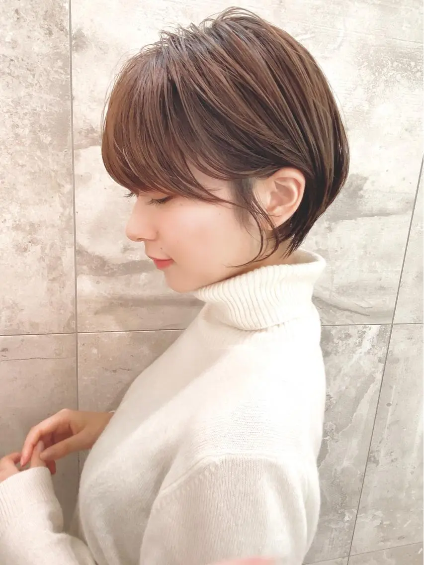 ショート 丸みショート ショートヘア 🏳️‍🌈柴山 巴耶斗🏳️‍🌈のヘアスタイル