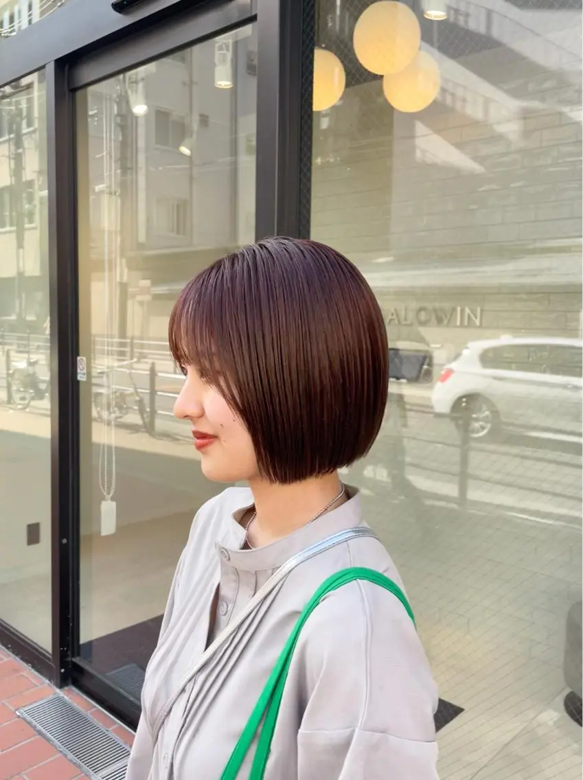 ショート カラー パーマ ヘアアレンジ キッズ ブリーチ ハイライトカラー ハイトーンカラー ハイライト ショートヘア 大人スタイル 太田のヘアスタイル