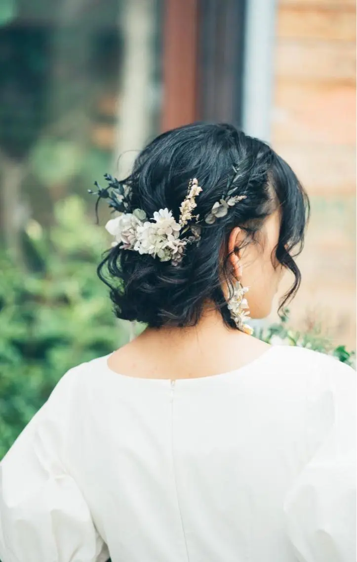 ヘアアレンジ ヘアセット サロンデアトリエ 愛沙花のマツエク・マツパデザイン