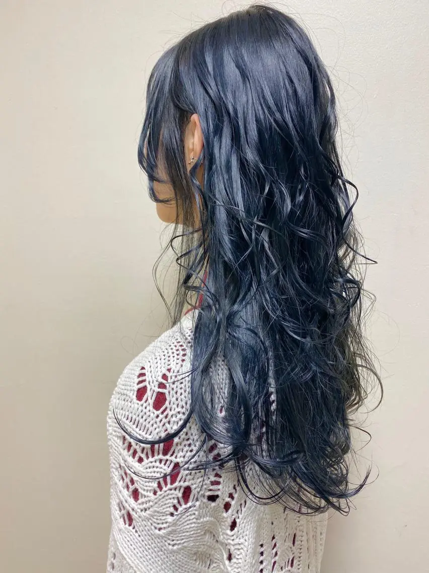 ロング カラー hair &eye LAWE.店長のヘアスタイル