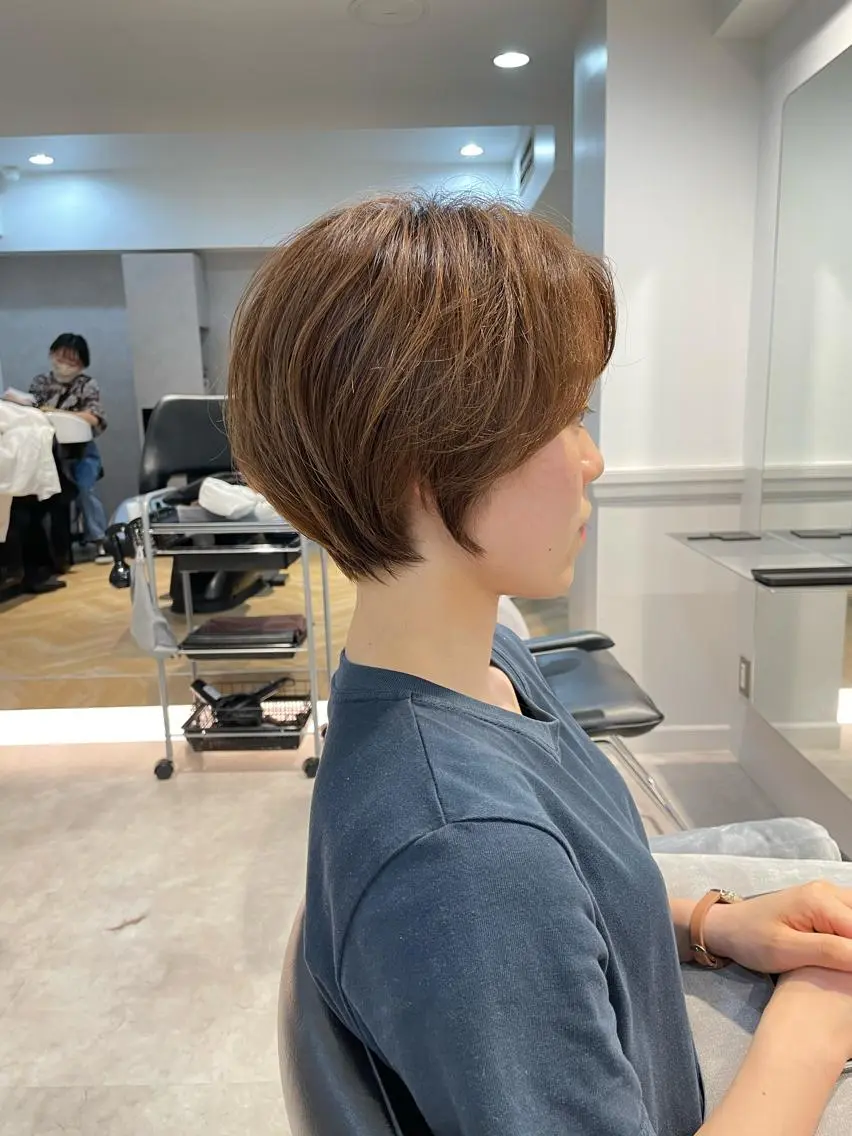 ショート 木下英治/ボブ ショート銀座のヘアスタイル