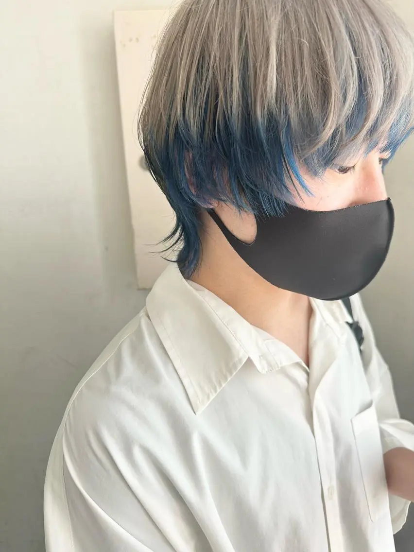 ショート カラー パーマ ヘアアレンジ メンズ キッズ ネイル マツエク・マツパ アイブロウ 成人式 切りっぱなしボブ ショートボブ 子どものヘアアレンジ メンズブリーチ 🦕ウルフカット 🦕akihoのヘアスタイル