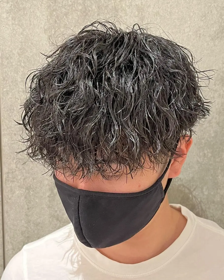 ショート パーマ メンズ 瀧野 翔吾【メンズ特化】のヘアスタイル