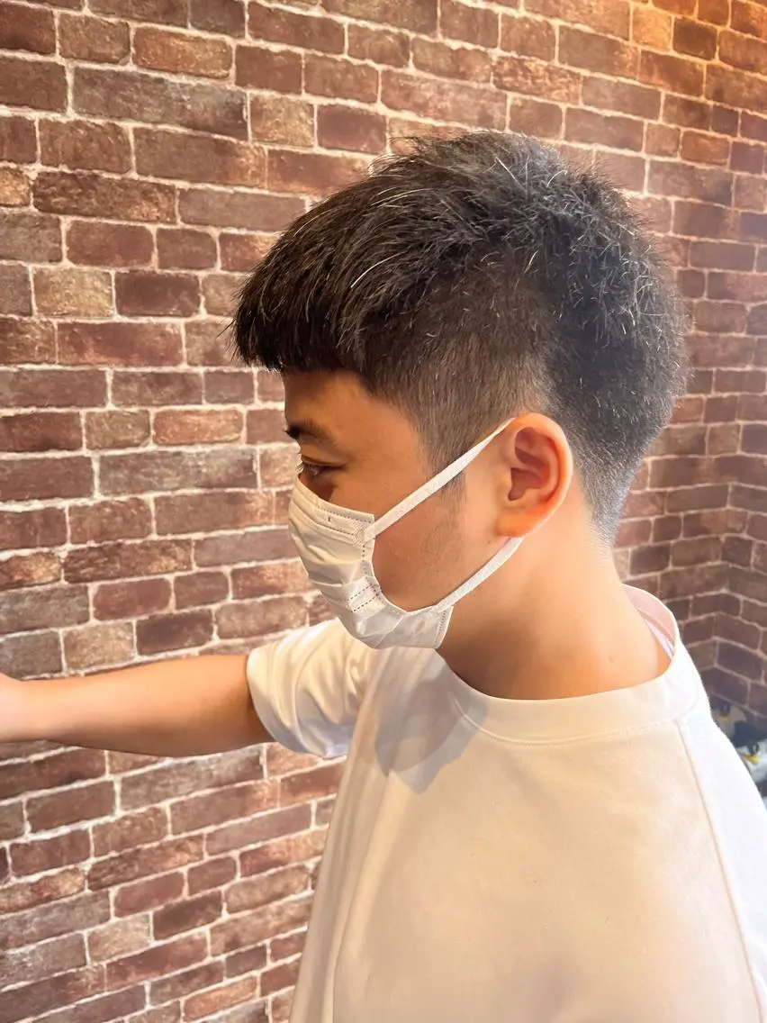ショート カラー パーマ ヘアアレンジ メンズ キッズ ネイル マツエク・マツパ アイブロウ メンズハイライト メンズパーマ ブラウンカラー ケアカラー 透明感カラー 久木原 ゆりのヘアスタイル