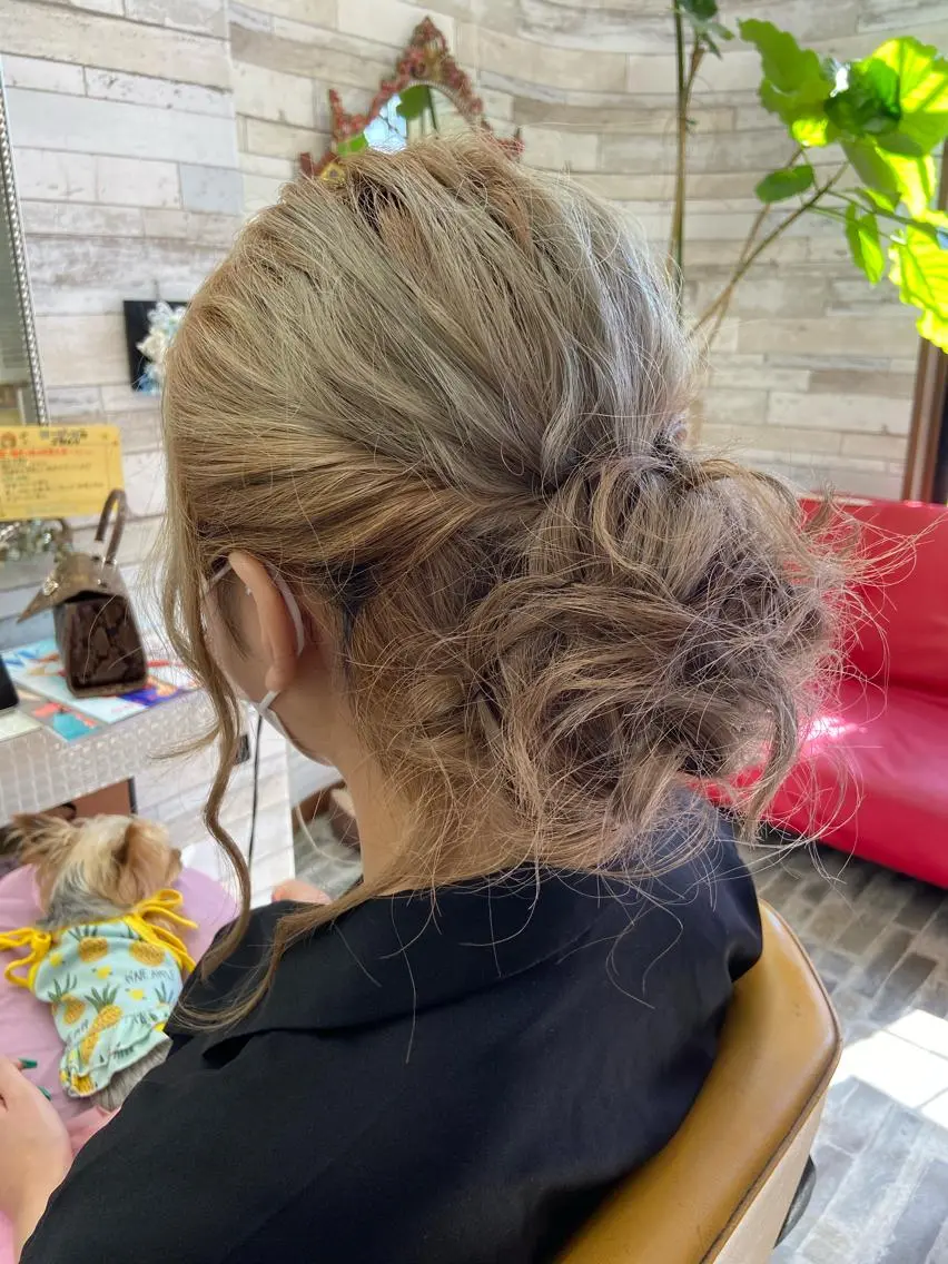 ヘアセット 大坪 拓斗のヘアスタイル