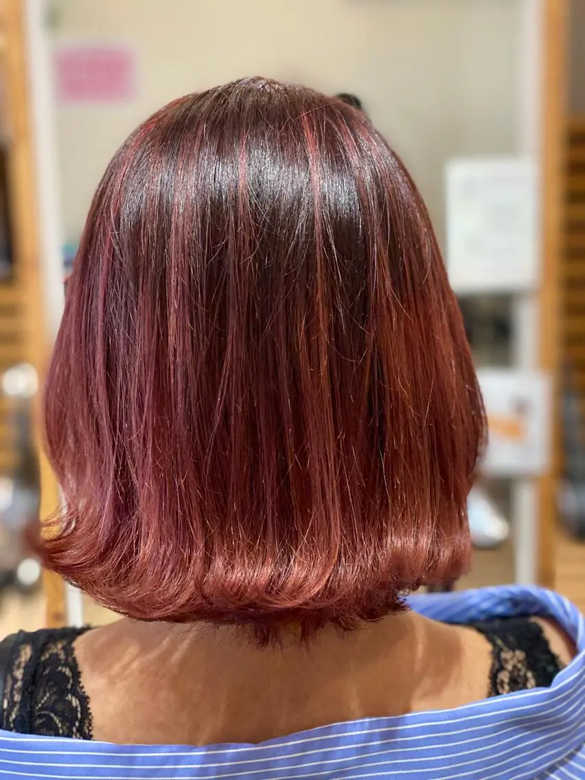 ミディアム カラー 関口 友行のヘアスタイル