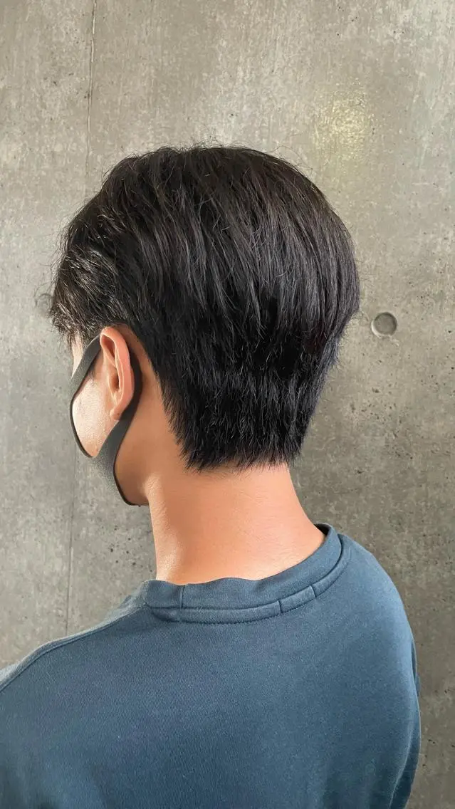 メンズ もりたみかこ 美容師お休み中のヘアスタイル