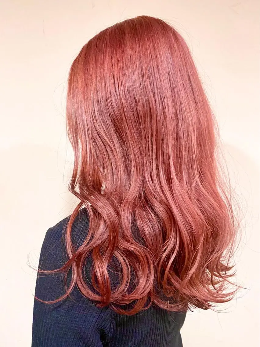 ロング カラー パーマ ヘアアレンジ メンズ キッズ ネイル マツエク・マツパ 女性専用サロン梅田 髪質改善カラーakiのヘアスタイル