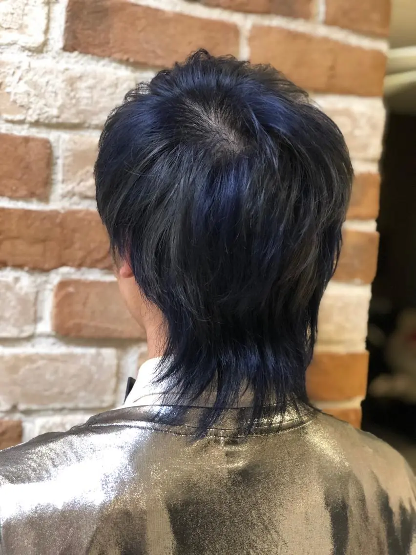 メンズ ヘアカラー SHIRATORI MITSUKIのヘアスタイル