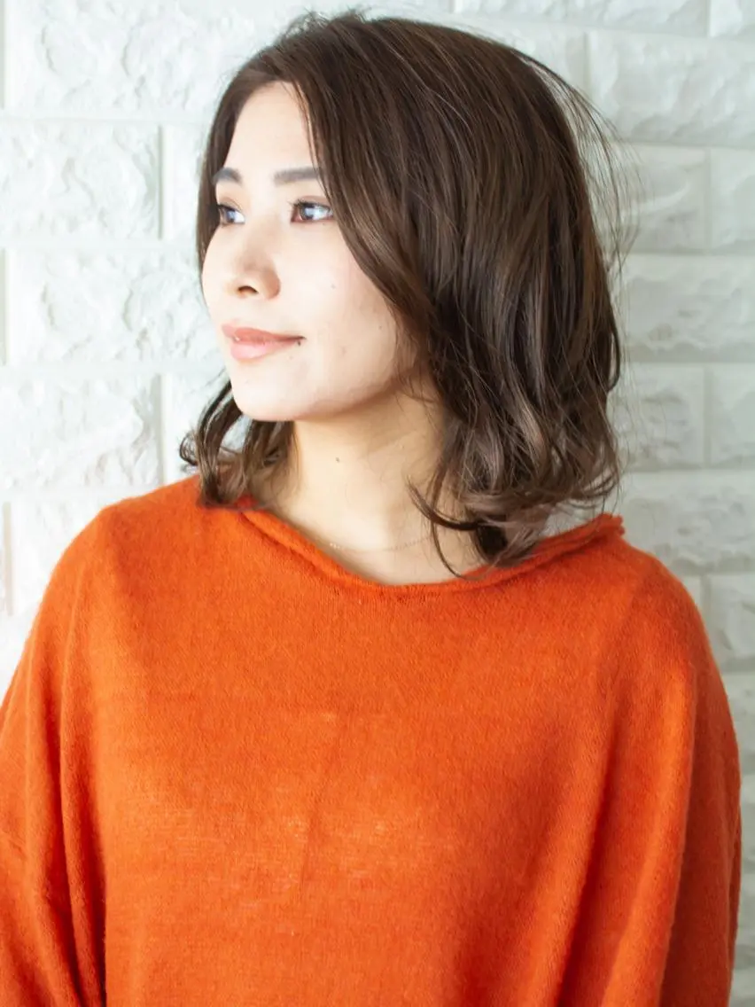 ミディアム ショートボブ ボブ 外国人風カラー ハイライト 外ハネヘア カット ヘアカラー トリートメント 斉藤 正敏のその他イメージ