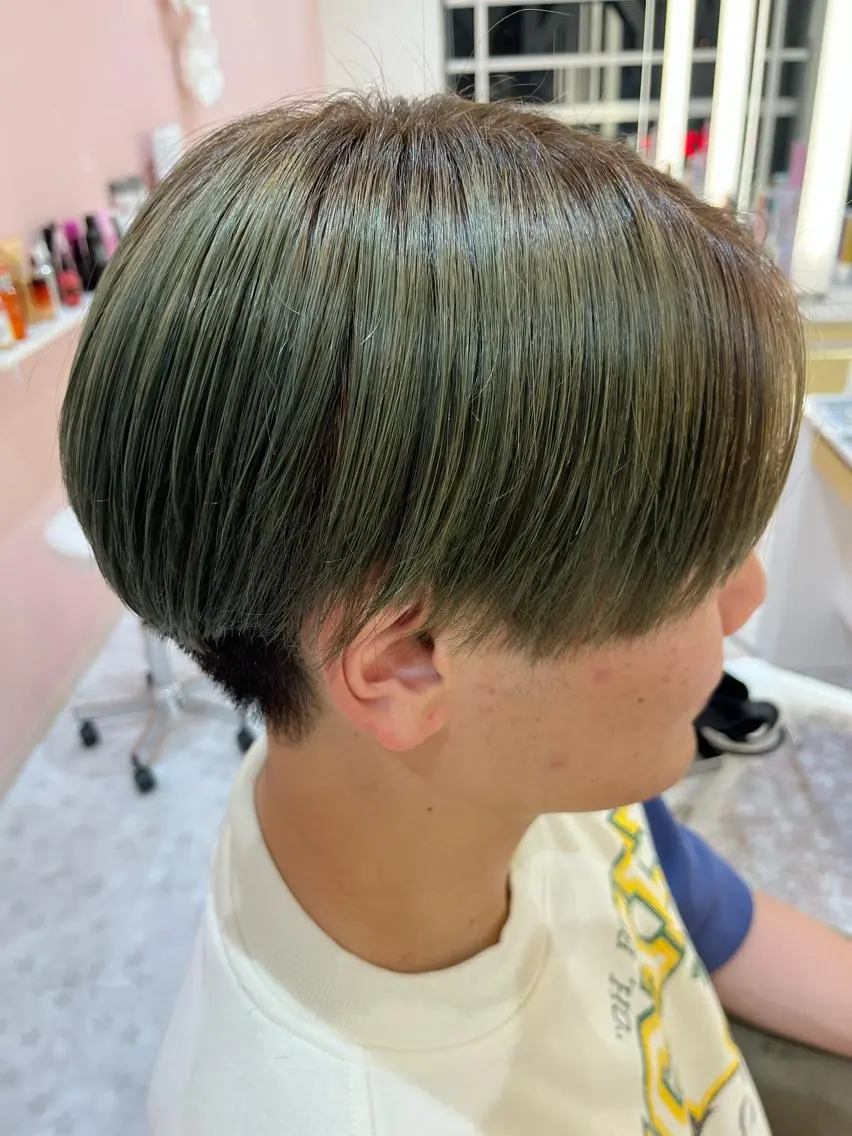 ショート カラー メンズ ASAMI /MaisonINEのヘアスタイル