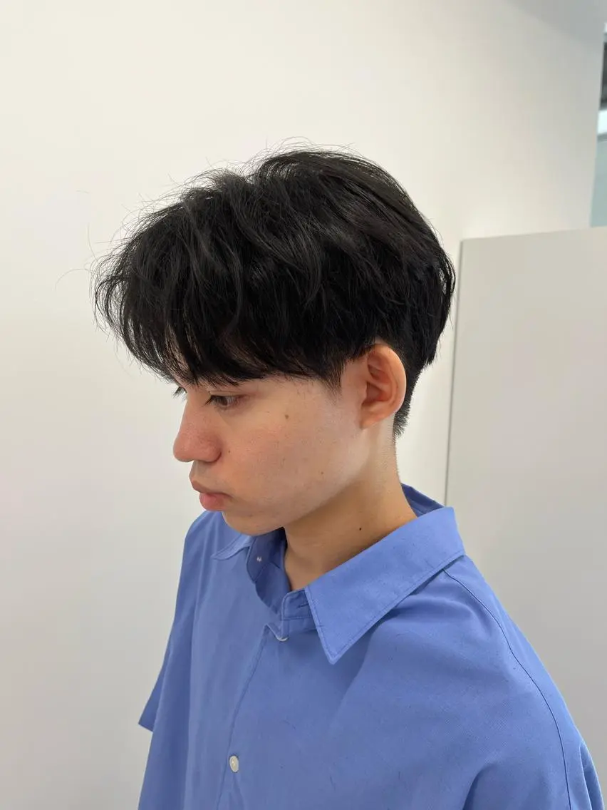 ショート パーマ メンズ 🏆メンズヘア特化 🥇代表りんぺーのヘアスタイル
