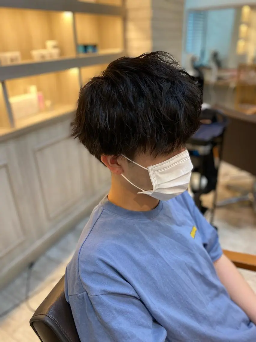 ショート メンズ ヨシダ フミノリのヘアスタイル