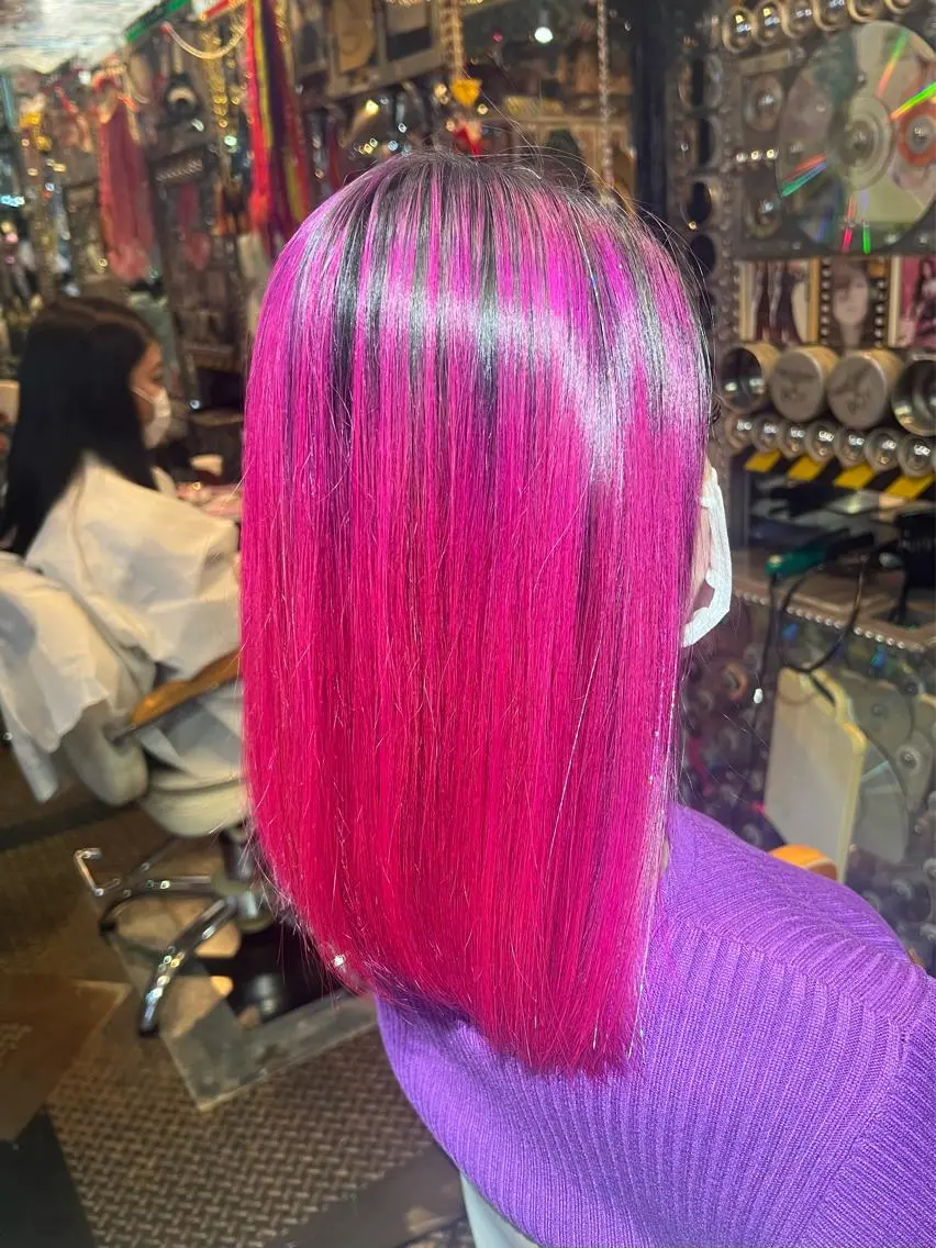ミディアム カラー カット ヘアカラー KOYA コヤのヘアスタイル