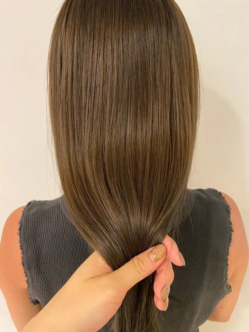 カラー ベージュカラー ヘアカラー 山本 銘子のヘアスタイル