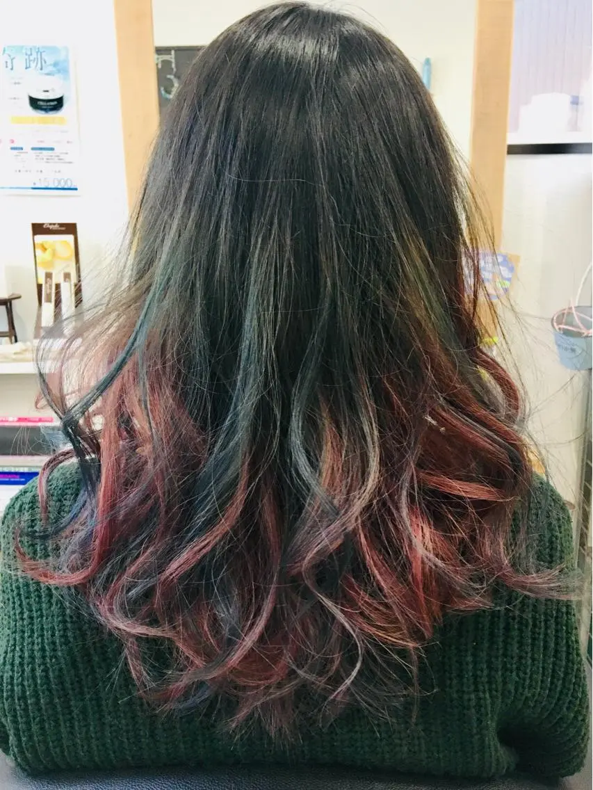 ロング カラー chichibu kasumiのヘアスタイル