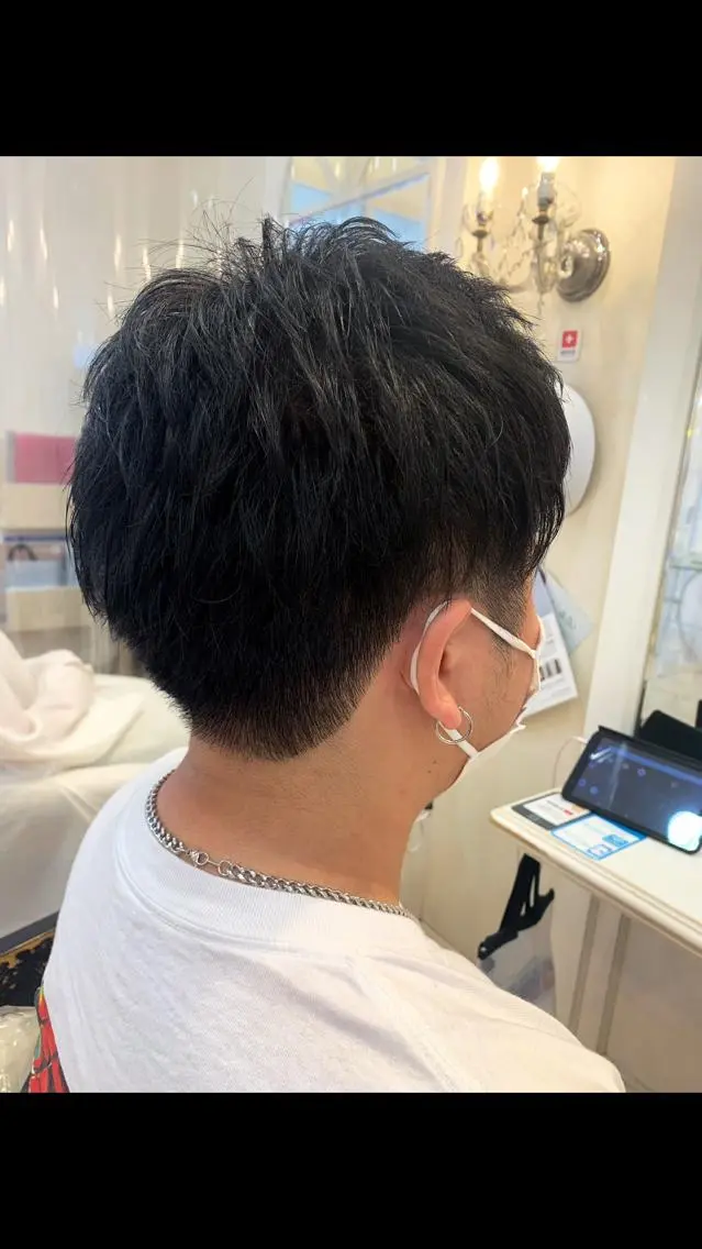 メンズ カット 岩本 菖のヘアスタイル