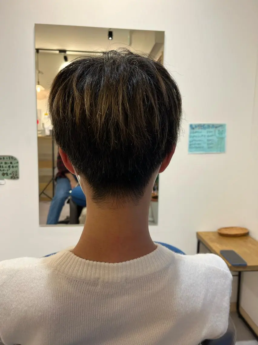 ショート メンズ カット 古谷 雄汰808naluのヘアスタイル