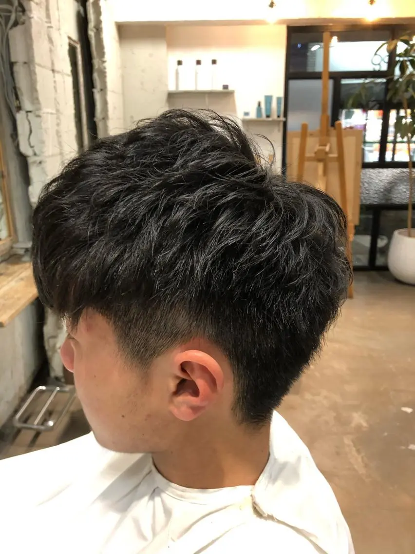 パーマ メンズ メンズパーマ 桐原 竜也のヘアスタイル