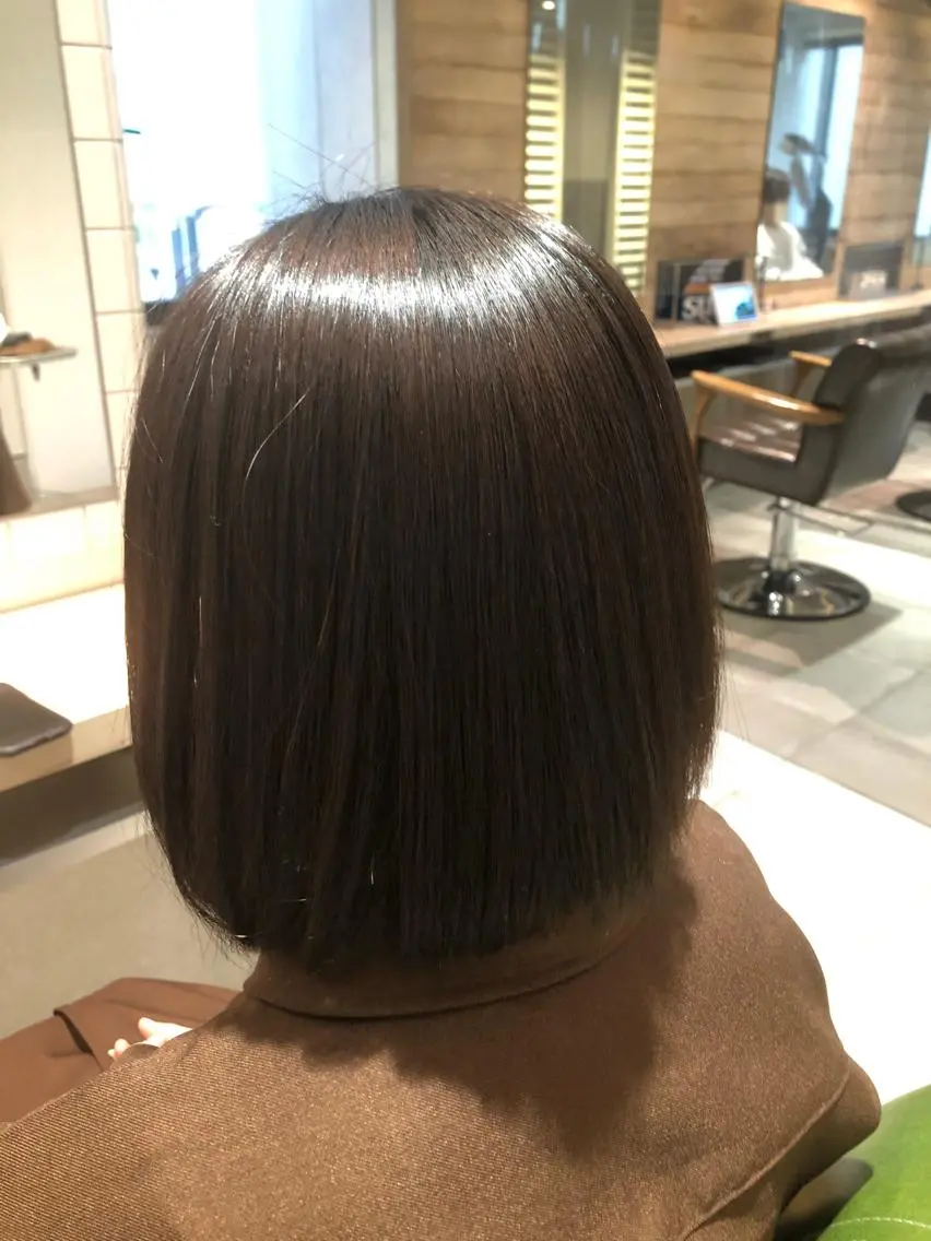 ミディアム ヘアカラー 池田 美紀のヘアスタイル