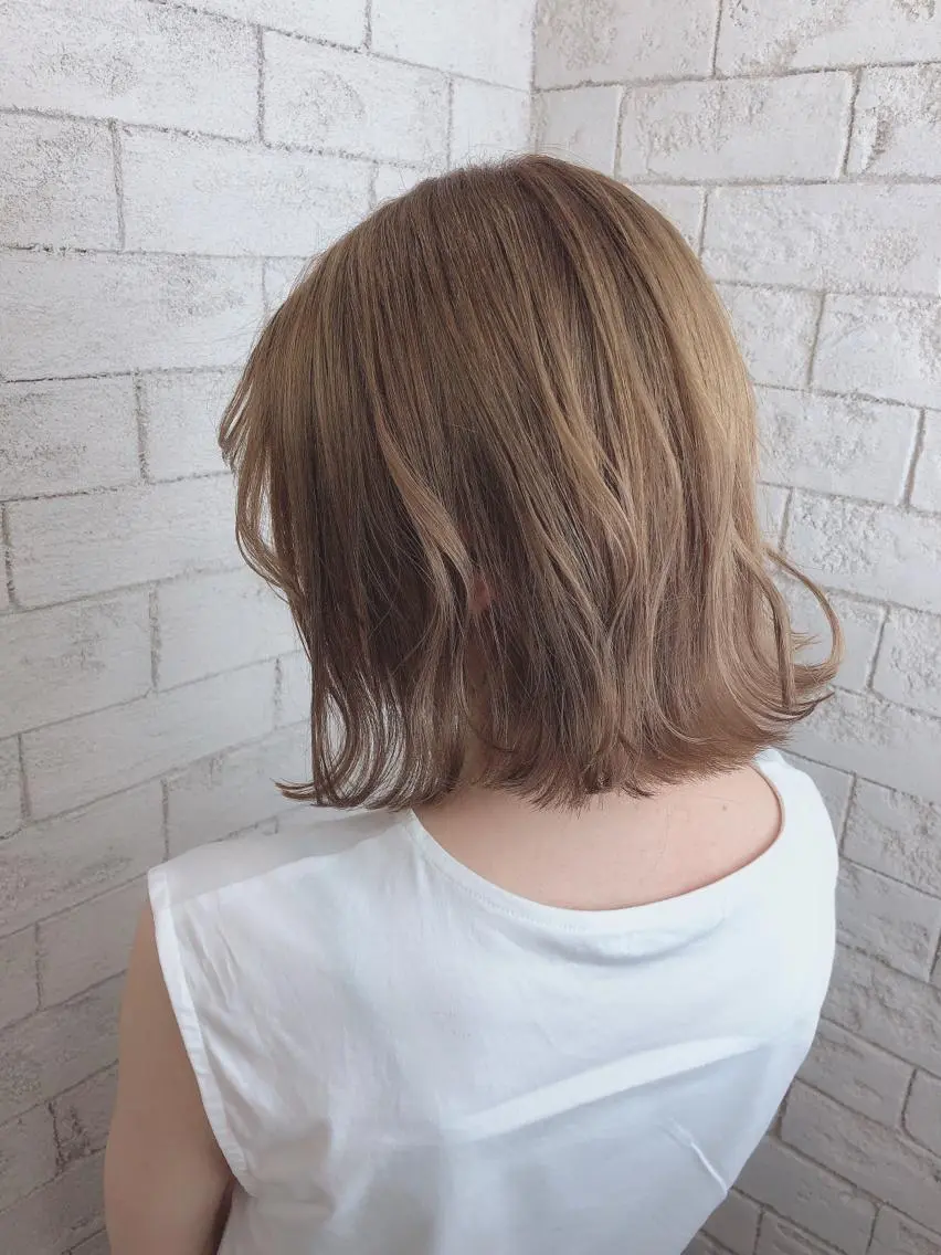 ショート カラー ️韓国ヘア/レイヤー カット❤️Yūkaのヘアスタイル