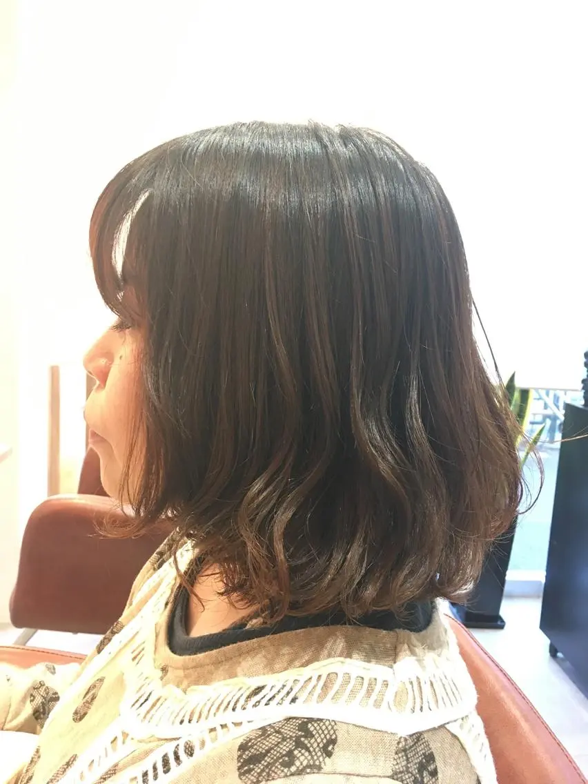 ショート パーマ ボブ コンドウ サラのヘアスタイル