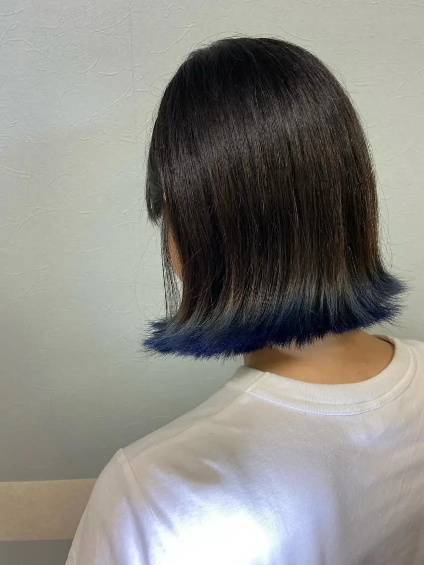 カラー Lepps れいなのヘアスタイル