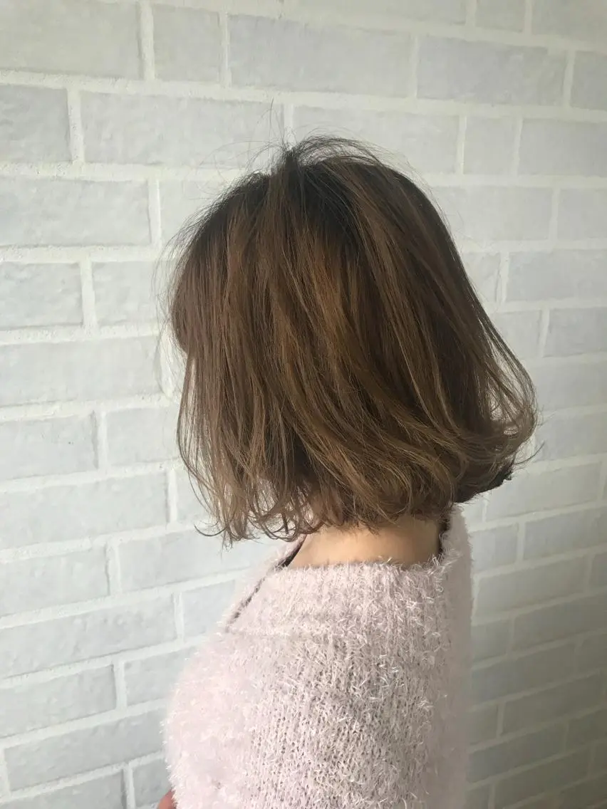 ショート 池袋/透明感カラー 🎀Yuri🎀のヘアスタイル