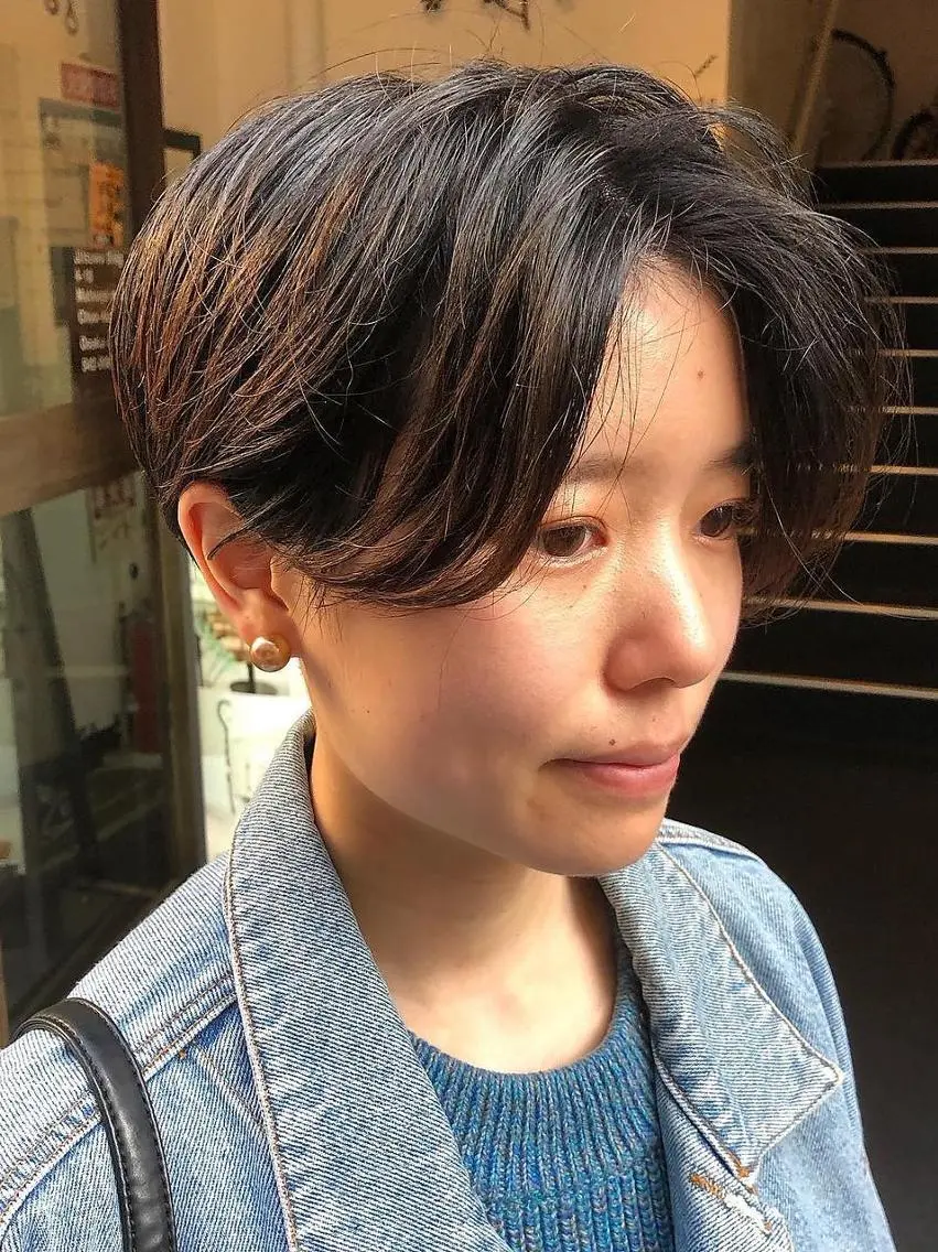 カラー わだ なつきのヘアスタイル