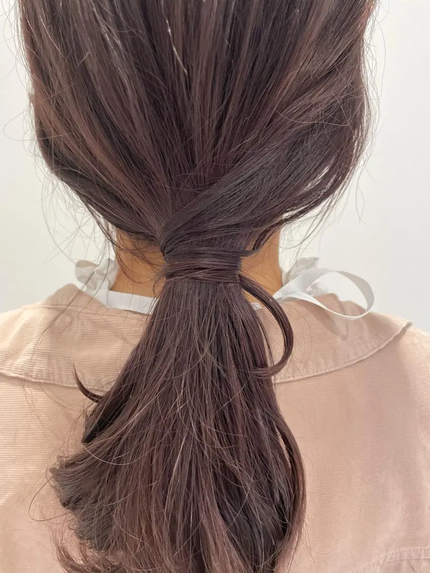 ロング ヘアカラー トリートメント 🪴酒井 可南子🪴のヘアスタイル