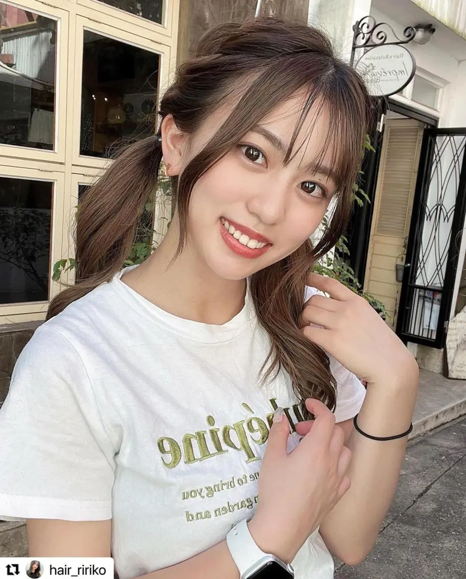 ミディアム カラー メンズ ツインテール オルチャンヘア 🩷Eny terrace🩷のヘアスタイル