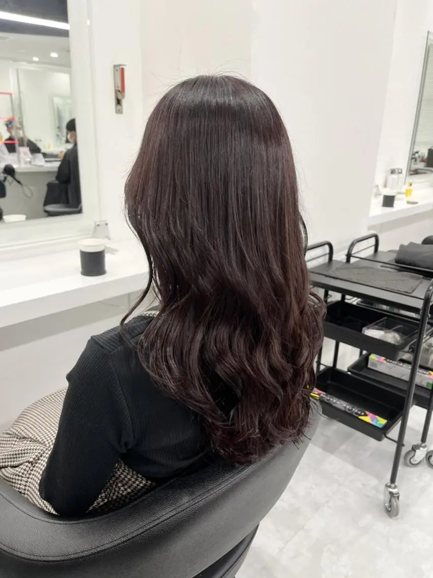 カラー 赤み消し透明感🩶 銀座Ryota🩶のヘアスタイル
