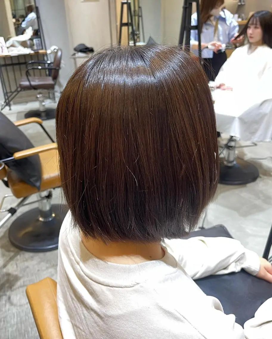 ミディアム カラー ヘアアレンジ ベージュカラー 黒髪 インナーカラー 髪質改善 似合わせカット ❥【韓国風ヘア】 stylist 林❥のエステ・リラクイメージ