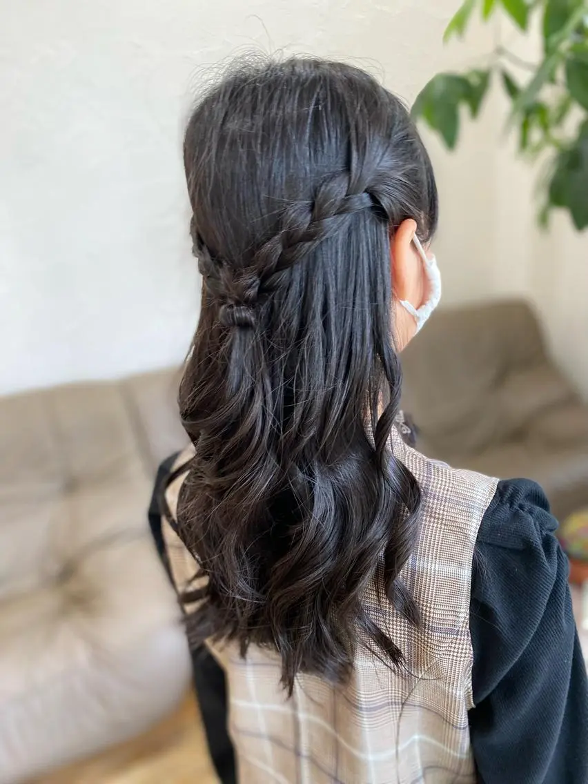 ロング 堀 大輔のヘアスタイル