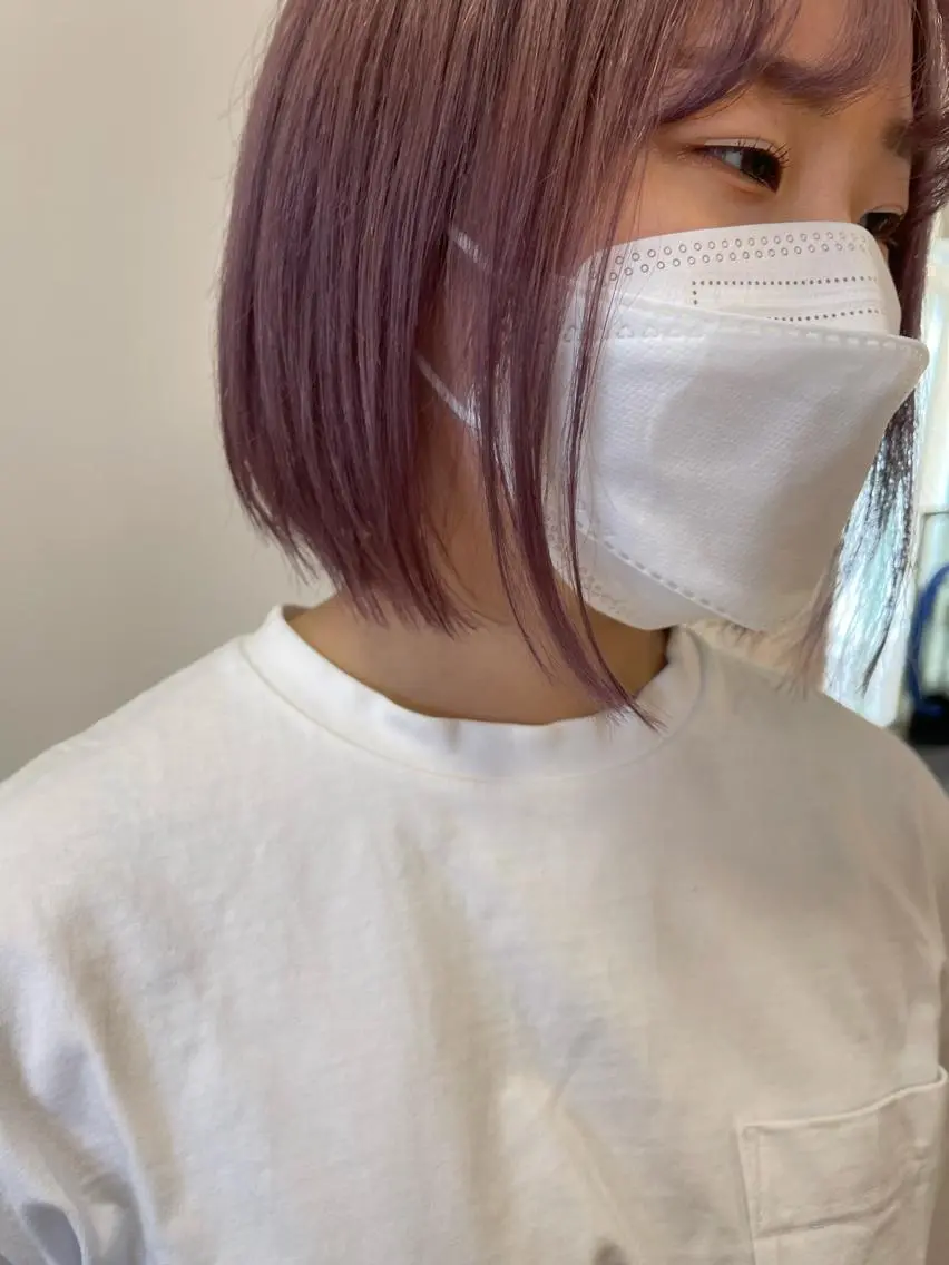 ショート カラー 髪質改善・縮毛矯正 年間1500名担当♪のヘアスタイル