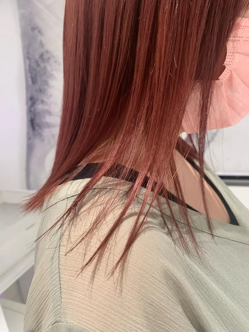 セミロング カラー Takahashi Yuriのヘアスタイル
