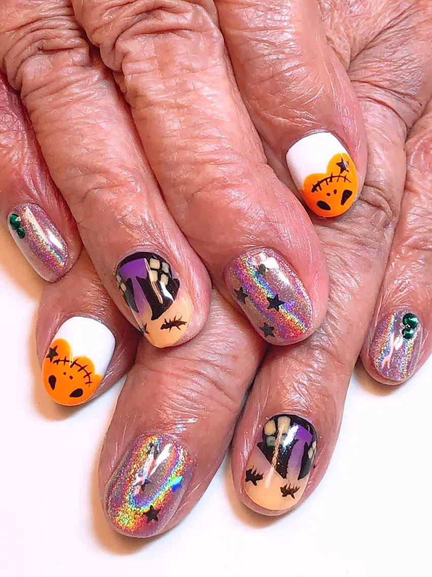 ネイル ハロウィン KIREIE NAILSのネイルデザイン
