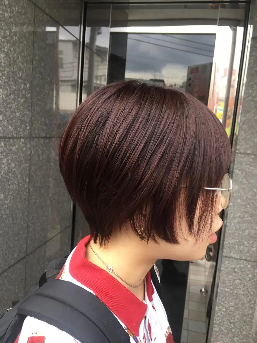 ショート hair salonのヘアスタイル