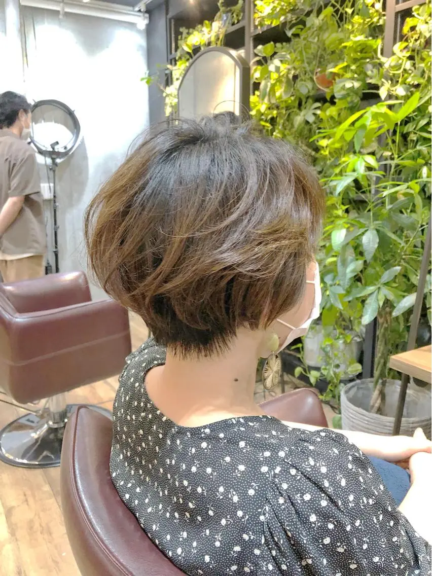 ショート 増山 大起のヘアスタイル