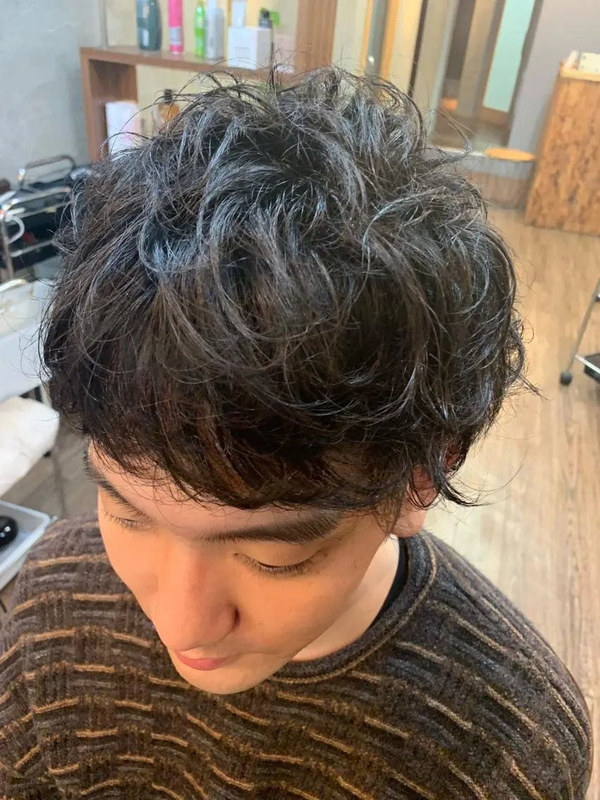 ショート カット ヘアセット ✨上村 潤平✨メンズヘア✨のヘアスタイル