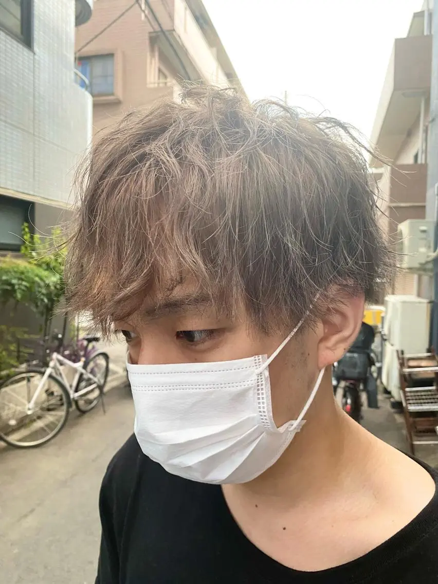 カラー メンズ カット ヘアカラー ヘアセット 再現性No.1ヘア ごーた立川のヘアスタイル